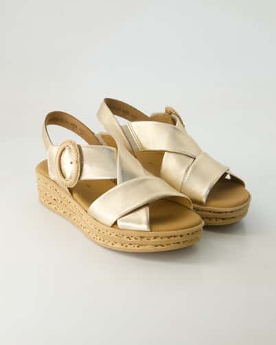 Gabor 84.556.62 Sandalen in Gold