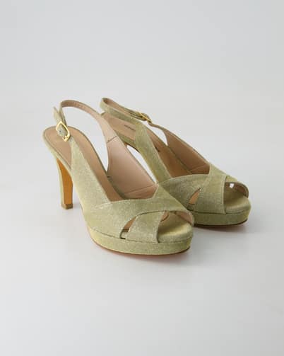Konstantin Starke Sandale Sandalen in Gold