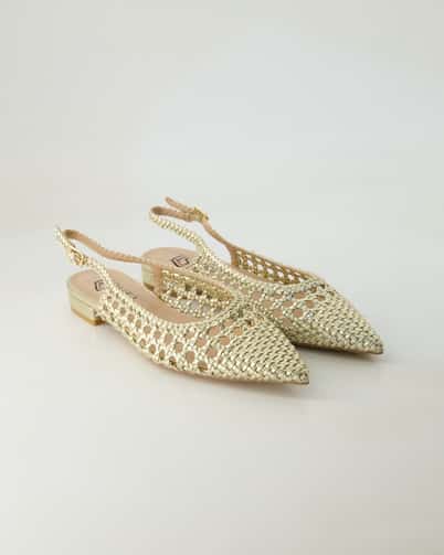 Lisa & Jo 2615174 Slingpumps in Gold