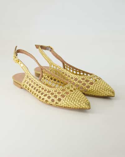 Konstantin Starke 1969 Slingpumps in Gold
