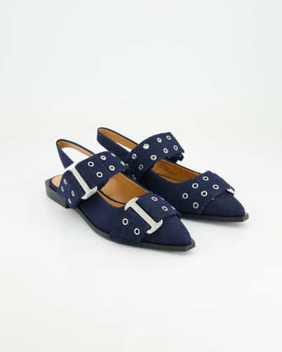 Steve Madden Grand Ave Ballerinas in Blau