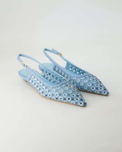 Konstantin Starke 1090 Slingpumps in Blau