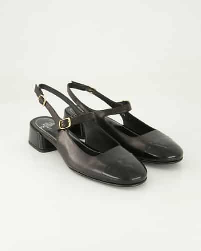 Trumans 4121-423 Slingpumps in Schwarz