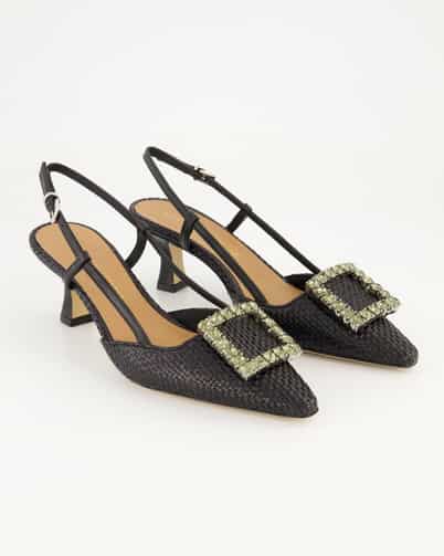 Konstantin Starke Stefi Slingpumps in Schwarz