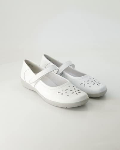Semler Flora Ballerinas in Weiß