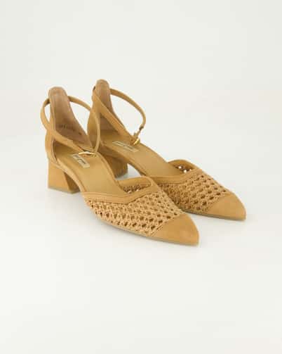 Paul Green 3856 Slingpumps in Braun