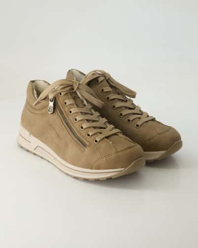 Rieker N1400 Klassische Schnürschuhe in Beige
