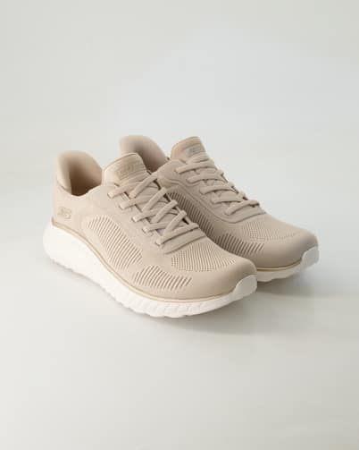 Skechers 117497 Slip On Sneaker in Beige