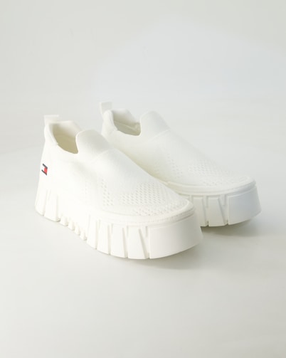 Tommy Hilfiger TJW Chunky Slip On Sneaker in Weiß