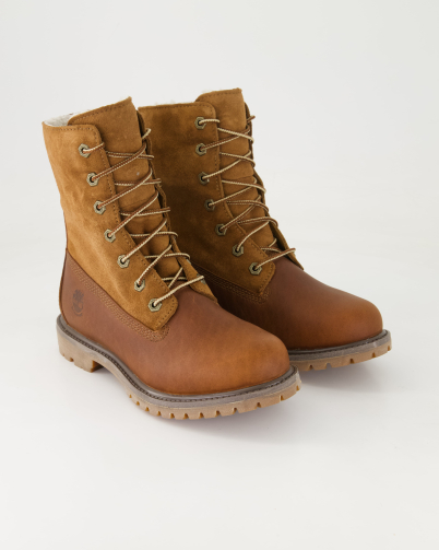 Schnürstiefeletten Timberland Premium Mid Warm in Braun