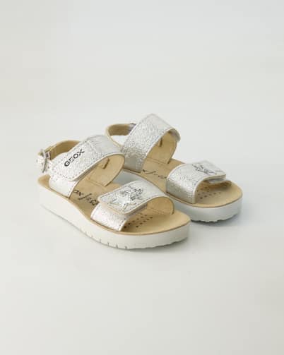 Geox J SANDAL COSTAREI GI Sandalen in Silber