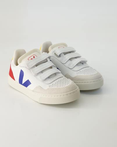 Veja Small V-90 Klettschuhe in Beige