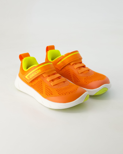 Geox J Foot-Run Boy Barfußschuhe in Orange