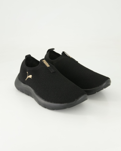 Laufschuhe Puma Softride Remi Slip-On Knit Wn in Schwarz