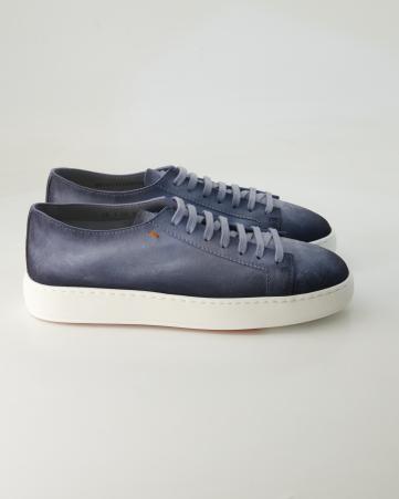 Sneaker low Santoni Cleanic 2 in Grau