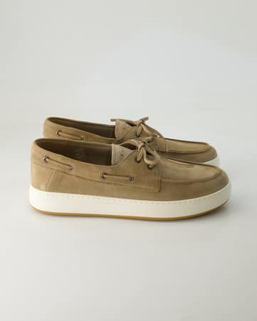 Schnürschuhe klassisch Hogan H668 in Beige