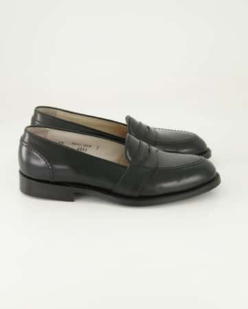Slipper  Alden 6845 Cordovan in Schwarz