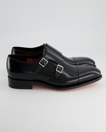 Anzug- & Businessschuhe Santoni Carter in Schwarz