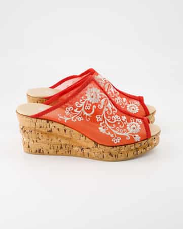 Wedges Fernando Pensato 615-4188 in Rot
