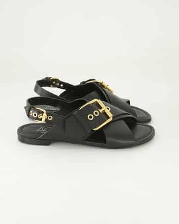 Sandalen AGL Summer Criss Cross in Schwarz