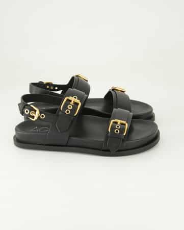 Sandalen AGL Cristina in Schwarz
