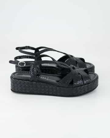 Plateau Sandalen Pons Quintana FORLI in Schwarz