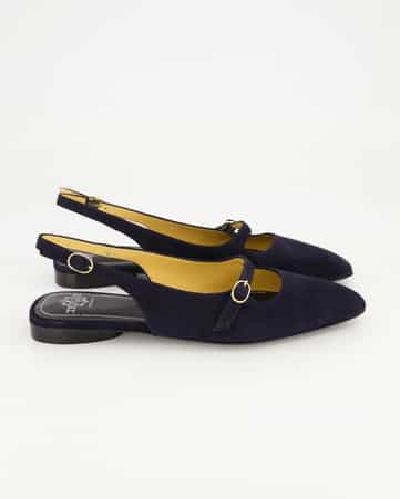 Slingpumps Trumans 9733 in Blau