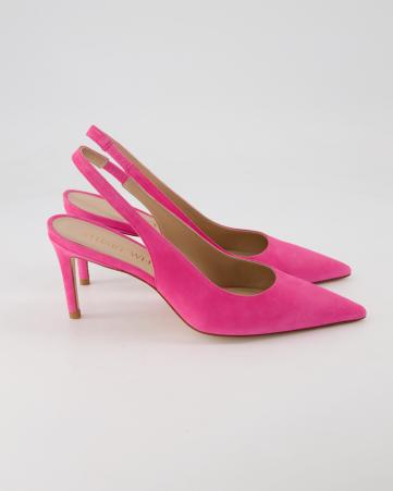 Slingpumps Stuart Weitzman Stuart 75 Slingback Pump in Pink
