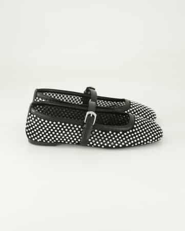 Ballerinas Stuart Weitzman Bareitall in Schwarz
