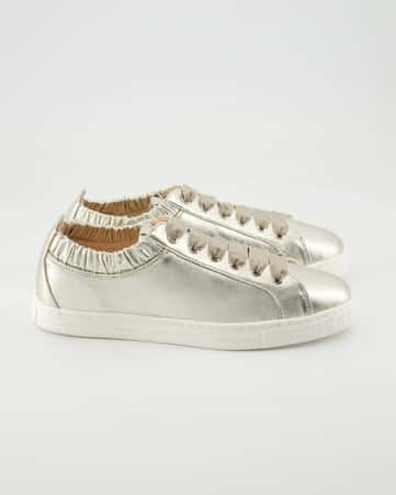 Schnürschuhe sportlich AGL Suzie in Silber