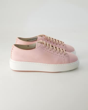 Sneaker low Santoni Cleanic 2 in Rosa