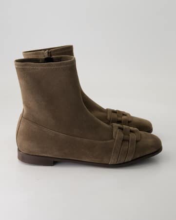 Klassische Stiefeletten Trumans 9819 in Beige