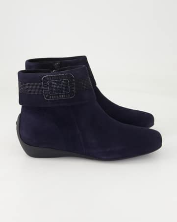 Klassische Stiefeletten Mania 1204 in Blau