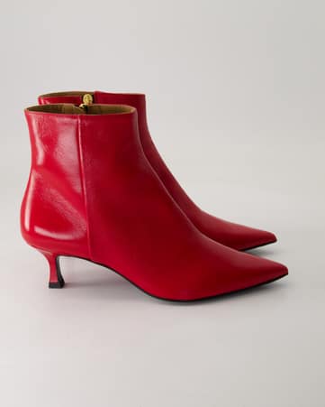 Klassische Stiefeletten Thomas CR63 in Rot