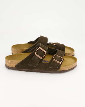 Pantoletten Birkenstock Arizona in Braun