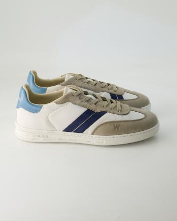 Sneaker low Woolrich Double U.T in Beige