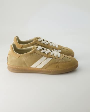 Sneaker low Woolrich Double U.T in Beige