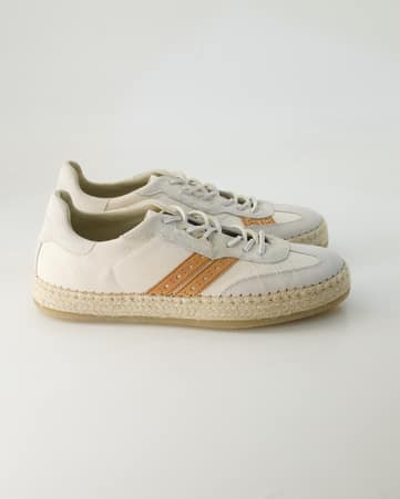 Sneaker low Woolrich Double U.T in Beige