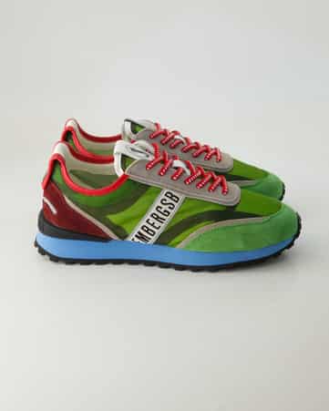 Sneaker low Bikkembergs 30517 in Grün