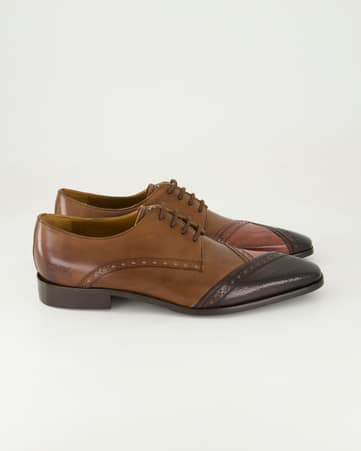 Anzug- & Businessschuhe Melvin&Hamilton Elvis 94 in Braun