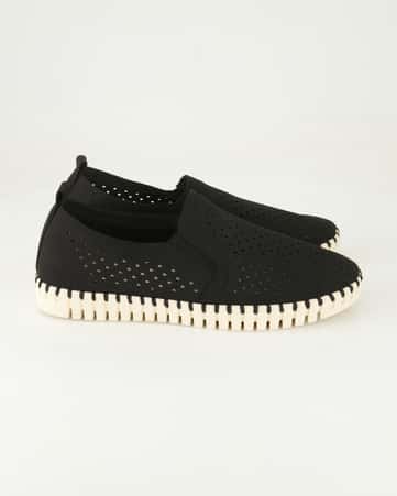 Slipper  Ilse Jacobsen Tulip140 in Schwarz