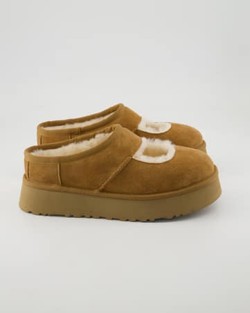 Pantoletten UGG W Bea Mary Jane in Beige