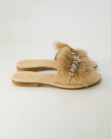 Pantoletten Konstantin Starke FB1114 in Beige