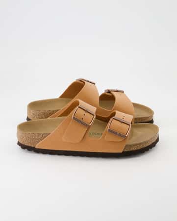 Sandalen Birkenstock Arizona Birko-Flor Vegan in Braun