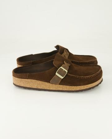 Pantoletten Birkenstock Buckley  Braided in Braun