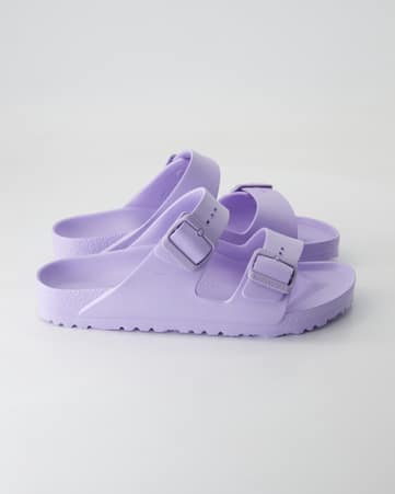 Pantoletten Birkenstock Arizona EVA in Lila