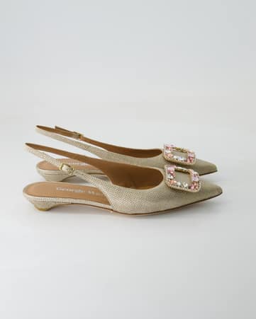 Slingpumps George Watts N802-504 in Beige