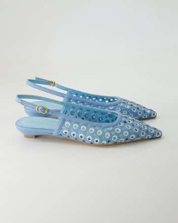 Slingpumps Konstantin Starke 1090 in Blau