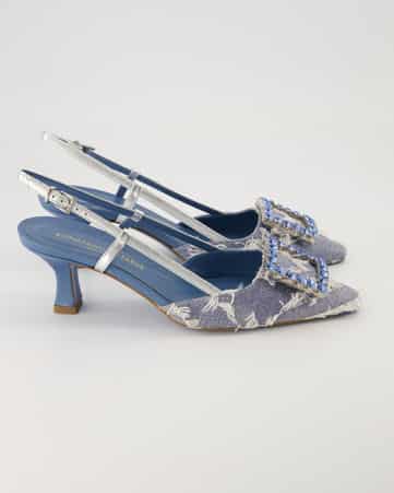 Slingpumps Konstantin Starke Stefi in Blau