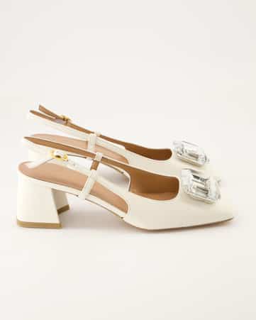 Slingpumps Konstantin Starke 1520 in Weiß